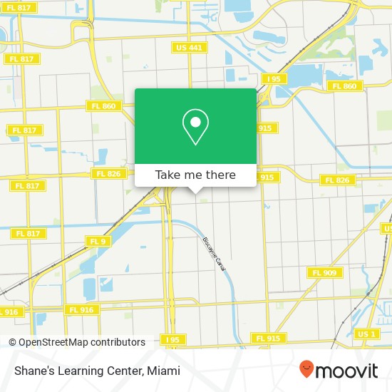 Mapa de Shane's Learning Center