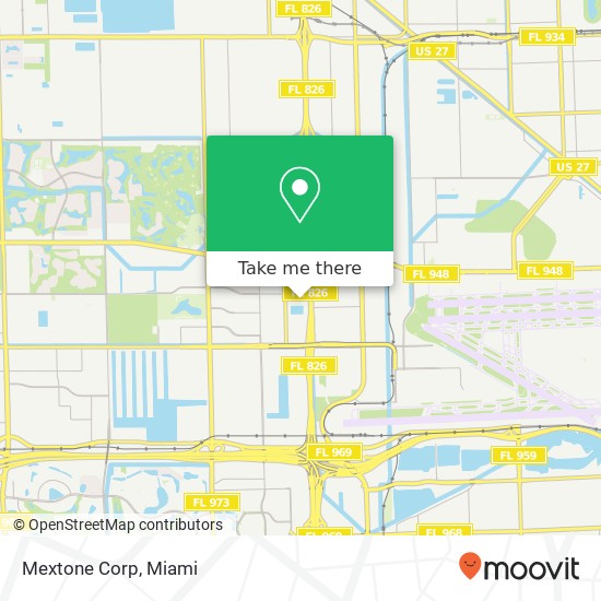 Mextone Corp map