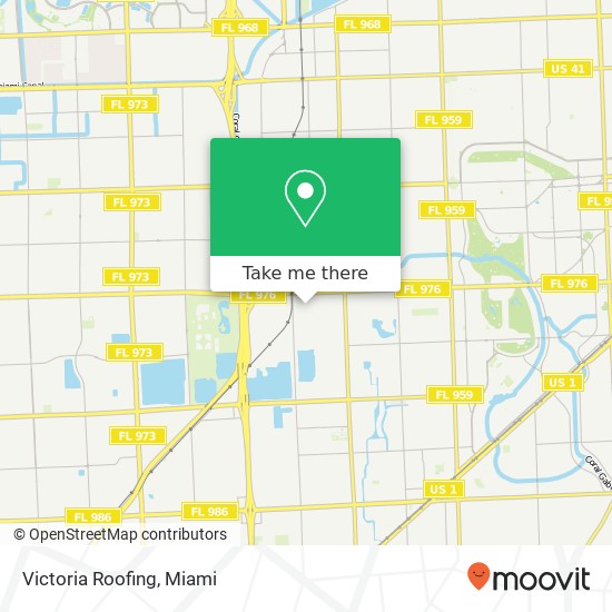 Mapa de Victoria Roofing