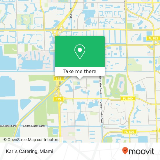 Mapa de Karl's Catering