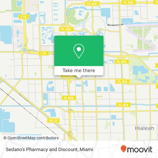 Mapa de Sedano's Pharmacy and Discount