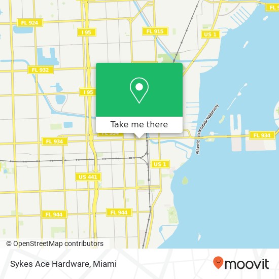 Sykes Ace Hardware map