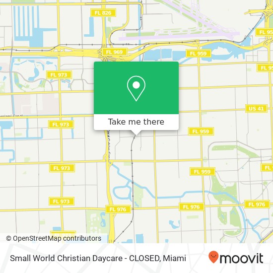 Small World Christian Daycare - CLOSED map