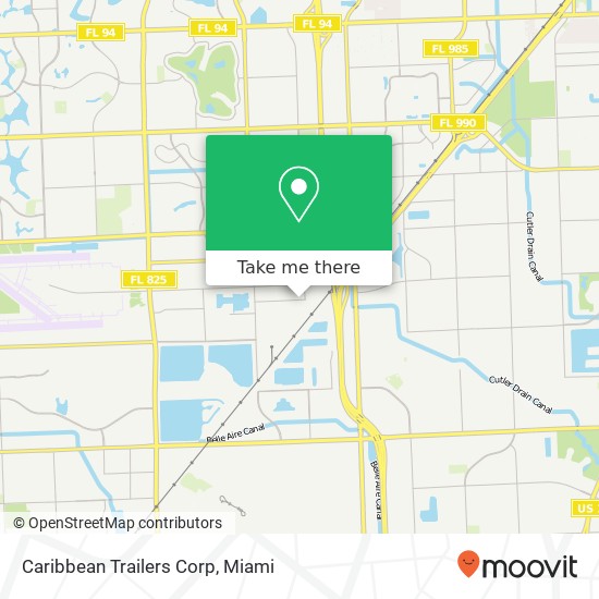 Mapa de Caribbean Trailers Corp