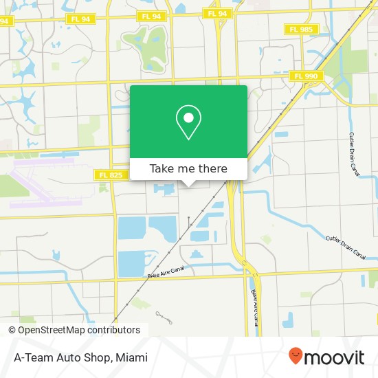 A-Team Auto Shop map