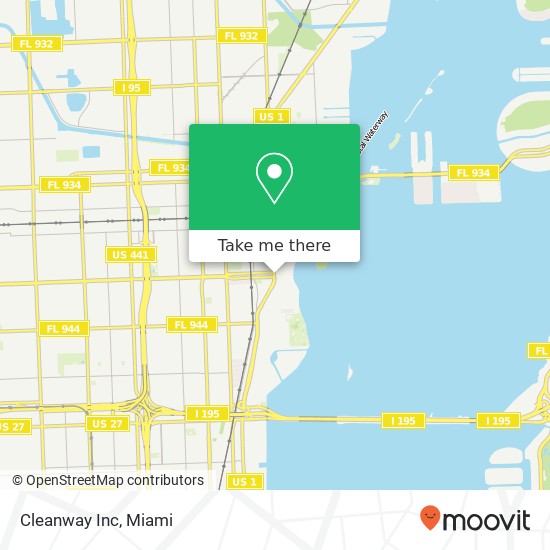 Mapa de Cleanway Inc