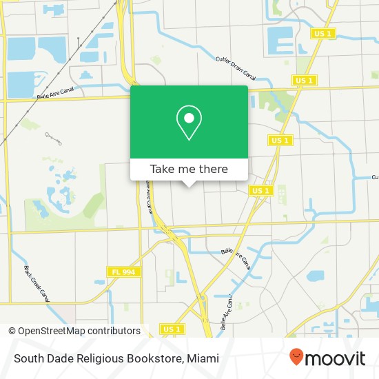 South Dade Religious Bookstore map