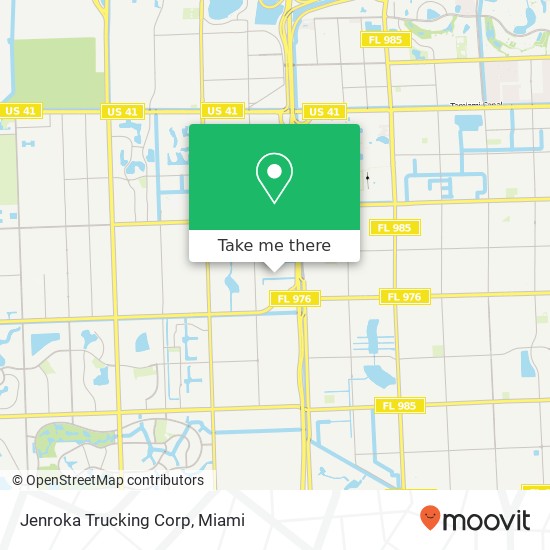 Jenroka Trucking Corp map