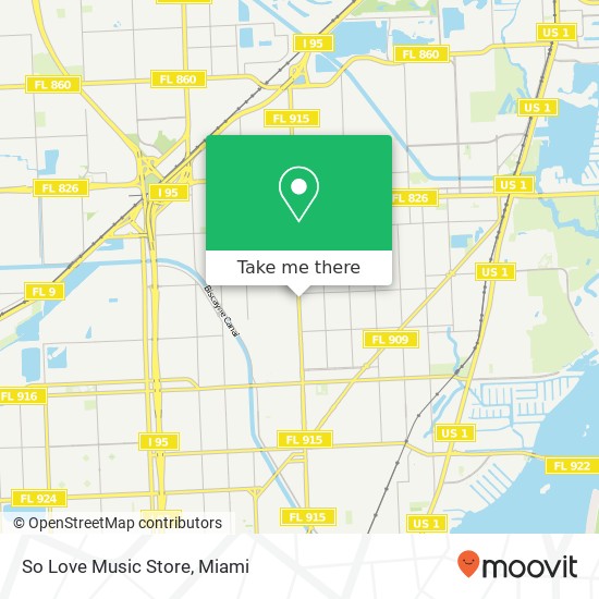 So Love Music Store map