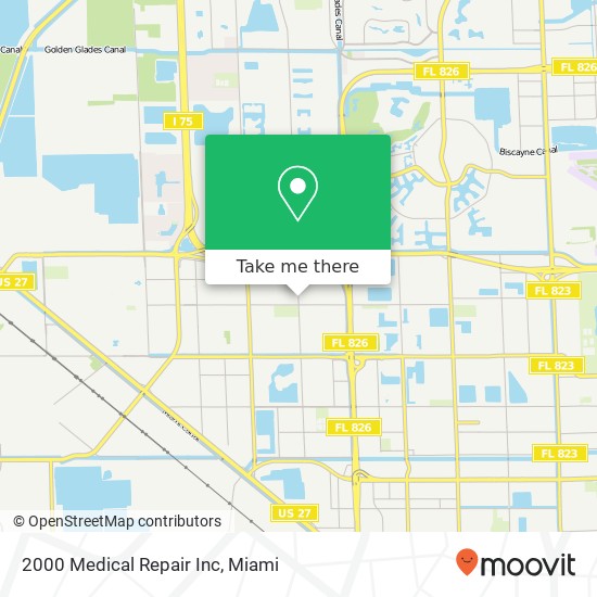 2000 Medical Repair Inc map