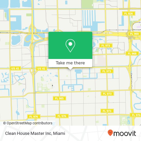 Clean House Master Inc map