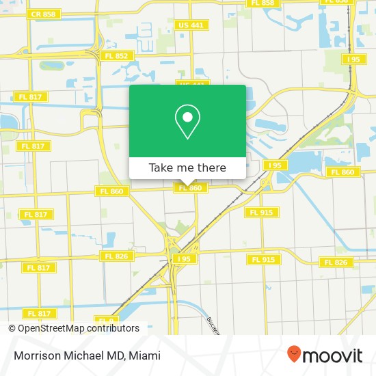 Morrison Michael MD map