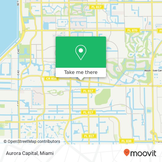 Aurora Capital map