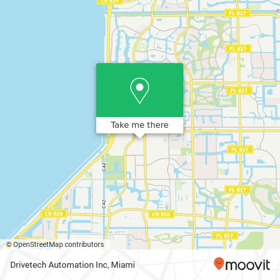 Mapa de Drivetech Automation Inc