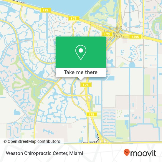 Mapa de Weston Chiropractic Center