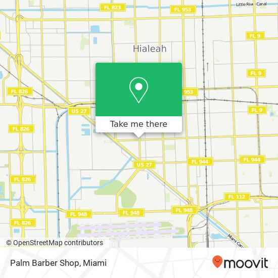 Palm Barber Shop map