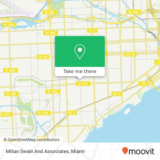 Milian Swain And Associates map