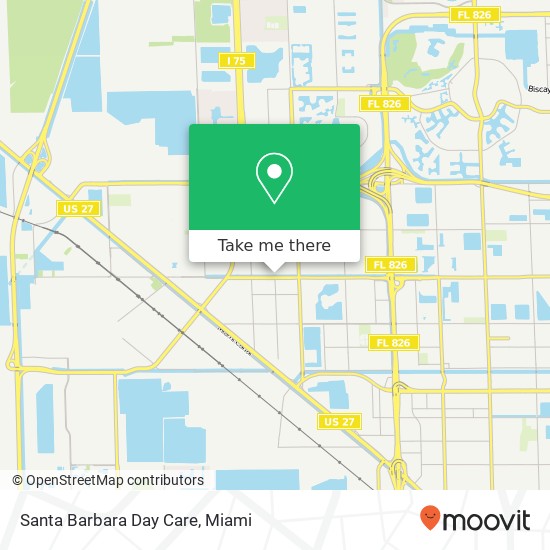 Santa Barbara Day Care map