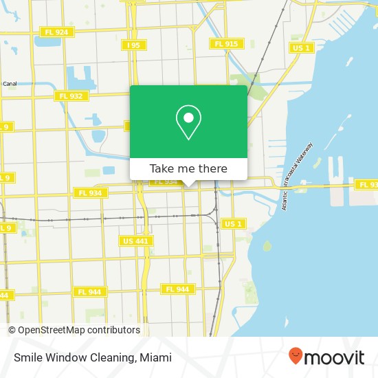 Smile Window Cleaning map