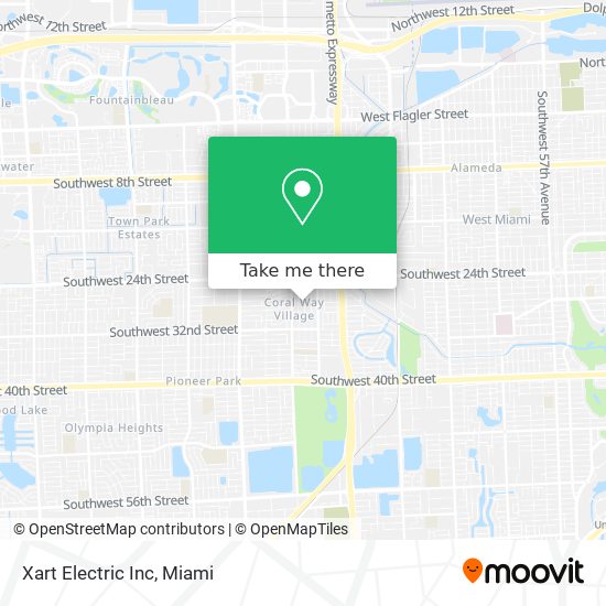 Xart Electric Inc map