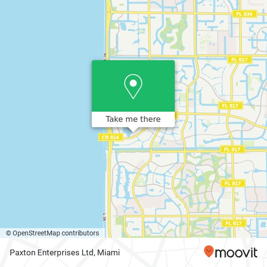 Mapa de Paxton Enterprises Ltd