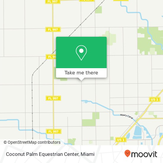 Coconut Palm Equestrian Center map