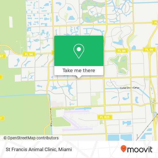 St Francis Animal Clinic map
