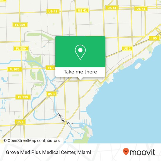 Mapa de Grove Med Plus Medical Center