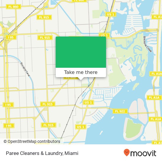 Paree Cleaners & Laundry map