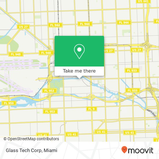 Glass Tech Corp map