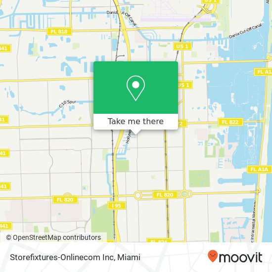 Mapa de Storefixtures-Onlinecom Inc