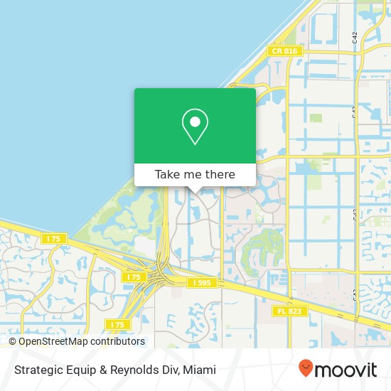 Strategic Equip & Reynolds Div map