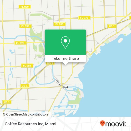 Mapa de Coffee Resources Inc