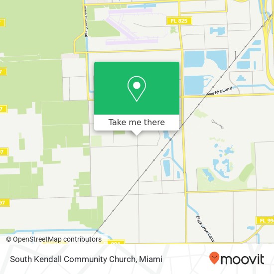 Mapa de South Kendall Community Church