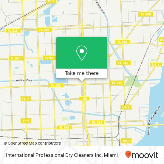 International Professional Dry Cleaners Inc map