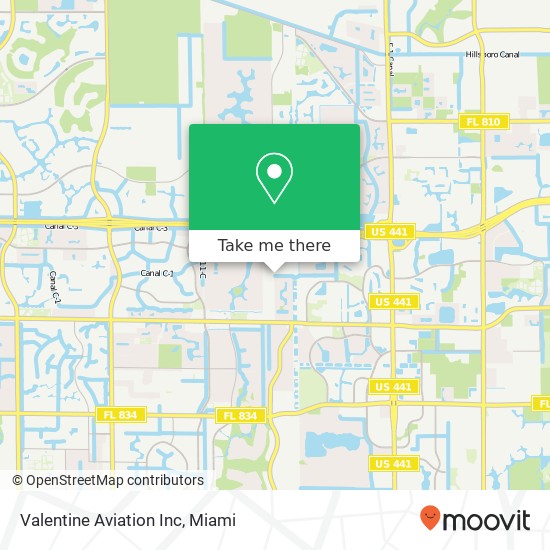 Mapa de Valentine Aviation Inc