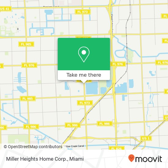 Miller Heights Home Corp. map
