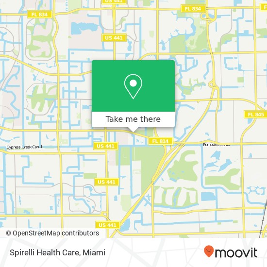 Spirelli Health Care map