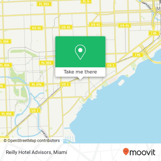 Mapa de Reilly Hotel Advisors