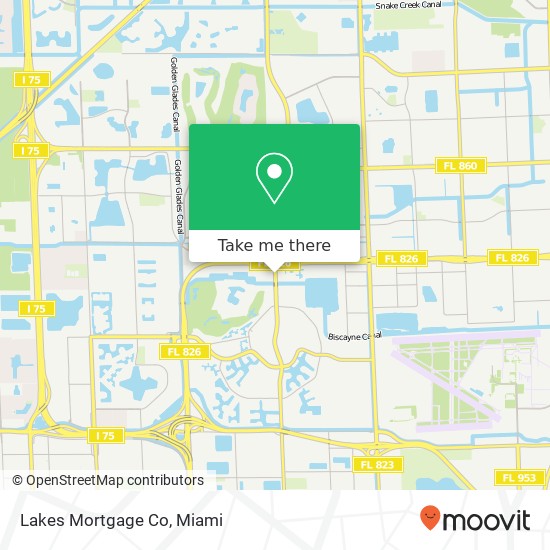 Lakes Mortgage Co map