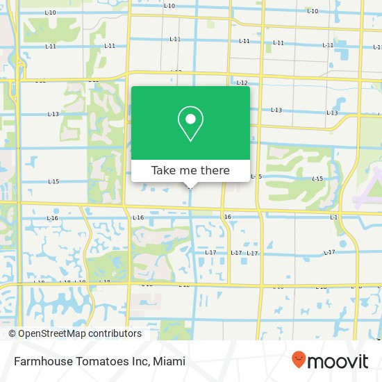 Farmhouse Tomatoes Inc map