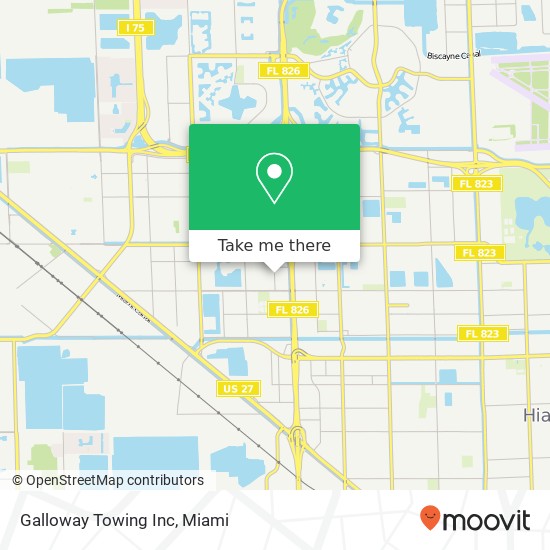 Mapa de Galloway Towing Inc