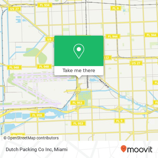Mapa de Dutch Packing Co Inc