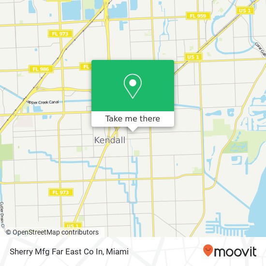 Mapa de Sherry Mfg Far East Co In
