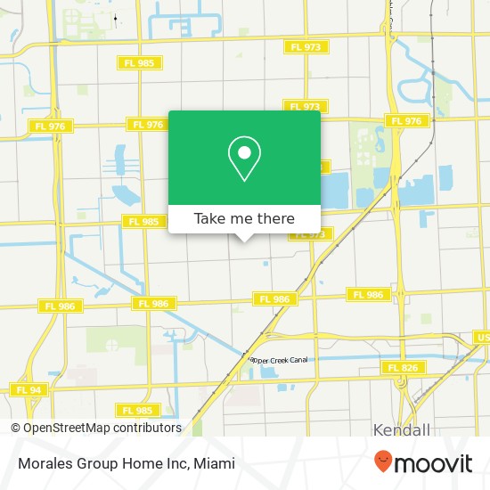 Morales Group Home Inc map