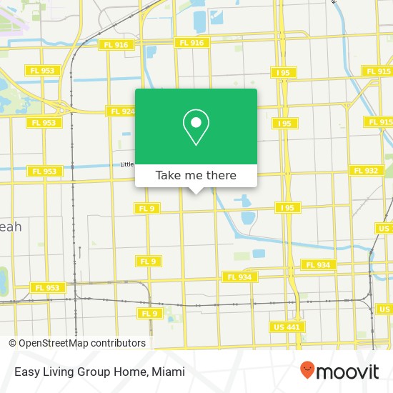 Easy Living Group Home map