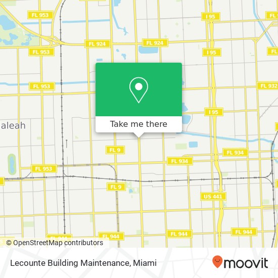 Mapa de Lecounte Building Maintenance