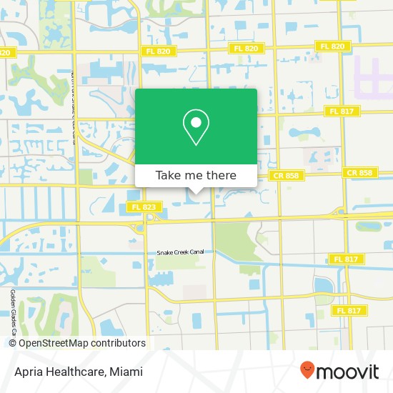 Apria Healthcare map