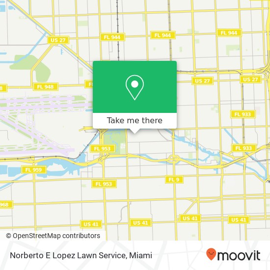 Mapa de Norberto E Lopez Lawn Service
