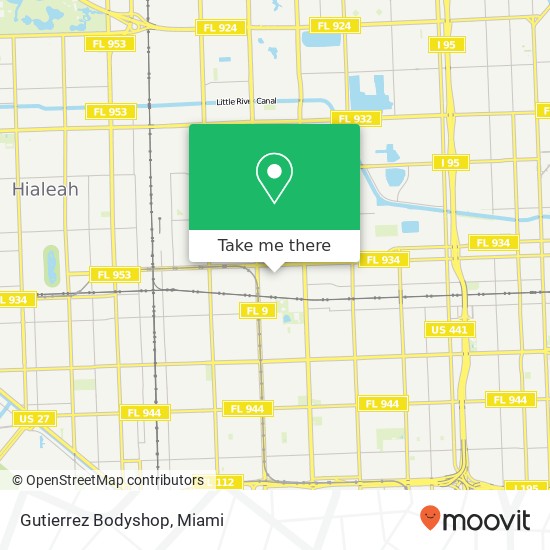 Gutierrez Bodyshop map